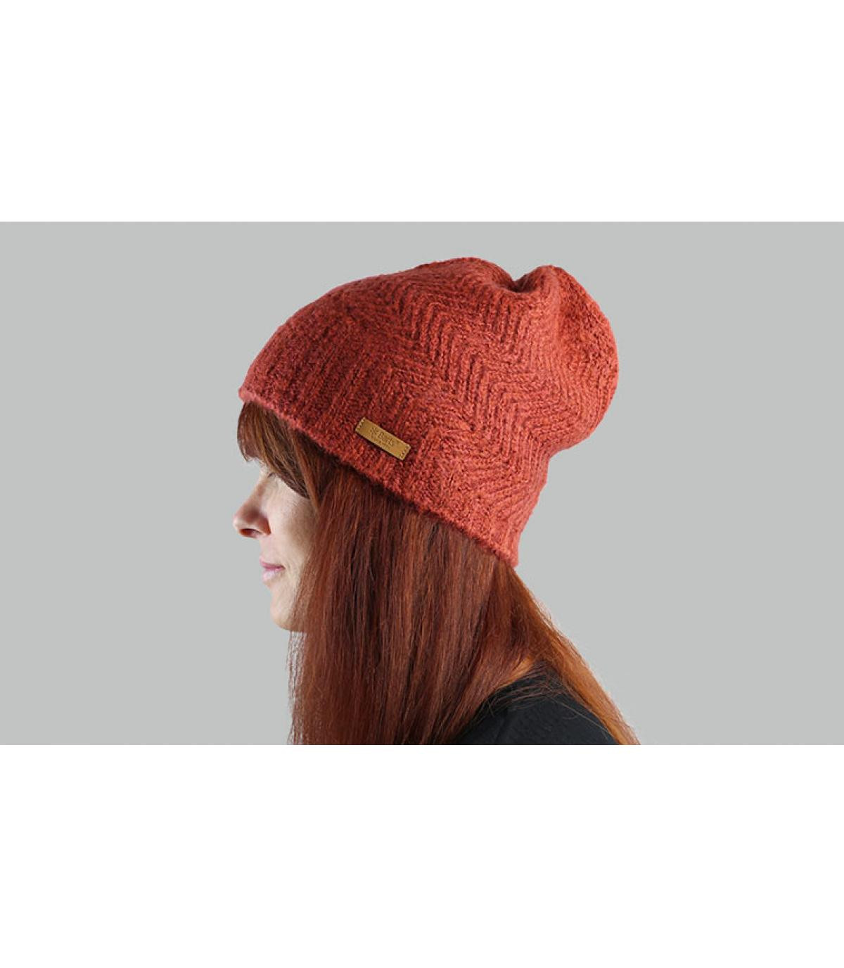 Barts long hat arancione Cecilia Beanie rust